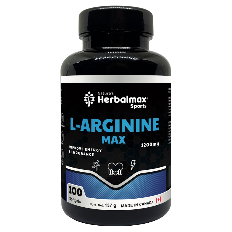 L-ARGININE MAX SOFTGEL 1370 mg ENVASE X 100