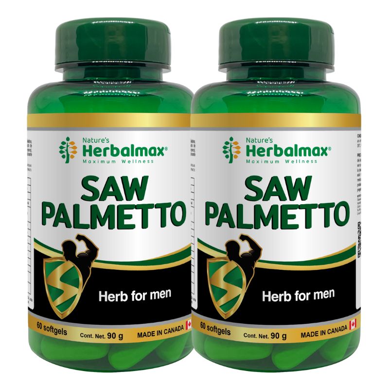 2 SAW PALMETTO SOFTGELS 1500 mg ENVASE X 60