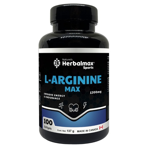 [PDX-0098] L-ARGININE MAX SOFTGEL 1370 mg ENVASE X 100