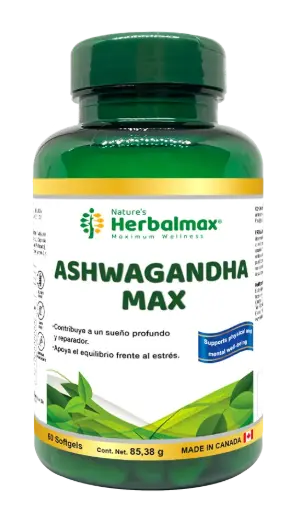 [PDX-0126] ASHWAGANDHA MAX SOFTGEL 1423 mg ENVASE X 90 U