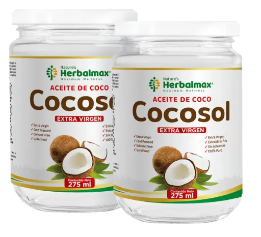 [WKIX-0001] KIT 2 ACEITE DE COCO / COCOSOL 275ml