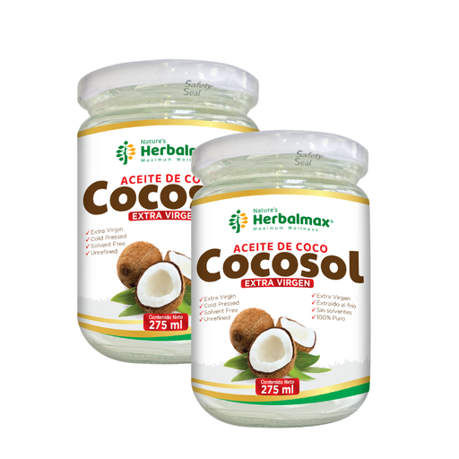 [WKIX-0001] KIT 2 ACEITE DE COCO / COCOSOL 275ml